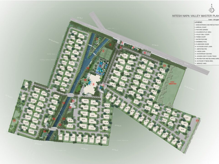 Nitesh Napa Valley Master Plan